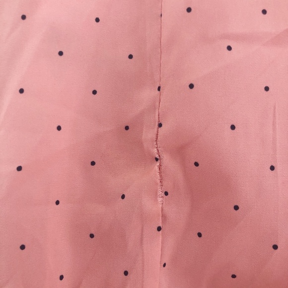 BCBGeneration Tie Front Long Sleeve Top NWT - Picture 4 of 4